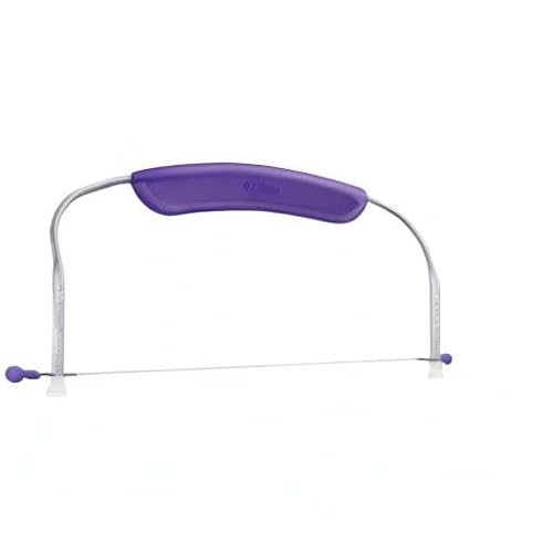 Wilton Adjustable Cake Leveler - For Leveling and Torting - Quality Cake-Decorating Tool - Dishwasher Safe & Easy to Use - 12 x 6.25 Inch