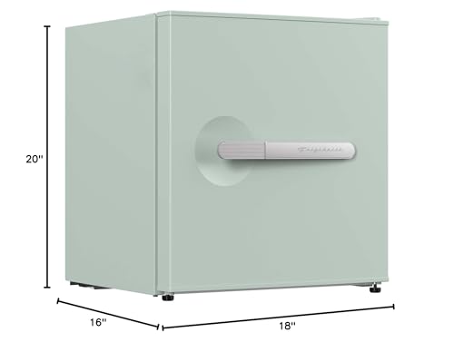 Frigidaire, 1.6 Cu. Ft. Retro Series Compact Refrigerator, Built-In Side Bottle Opener, Green