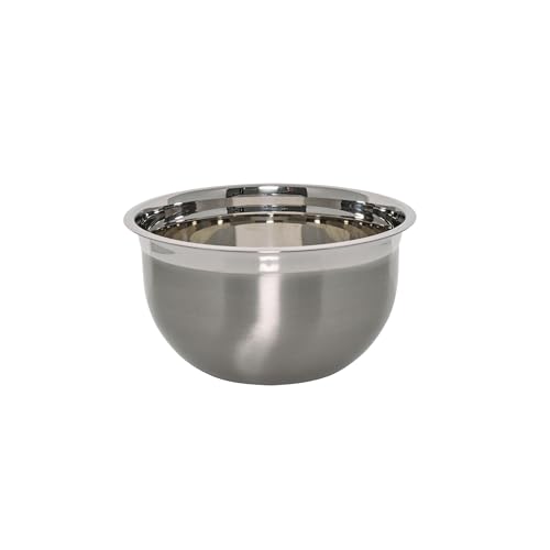 Chicago Metallic Stainless Steel Bowls, Versatile Nesting Mixing Bowls for Every Kitchen Task, Set of 3