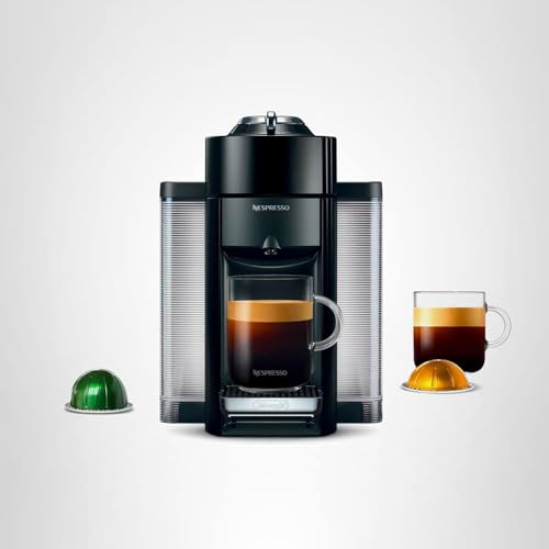 Nespresso Vertuo Coffee and Espresso Machine by De'Longhi, Piano Black