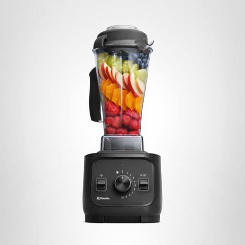 Vitamix VX1 Blender, Professional-Grade Kitchen Blender for Smoothies, Soups, Juices and More, 10-Speeds, Stainless Steel Blades, Self-Cleaning Kitchen Appliance, 64 Oz Classic Container, Black