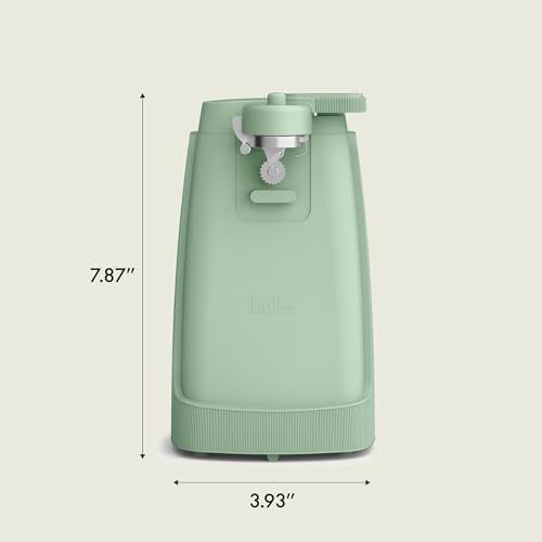 bella Electric Can Opener, Automatic One-Touch, Seaglass