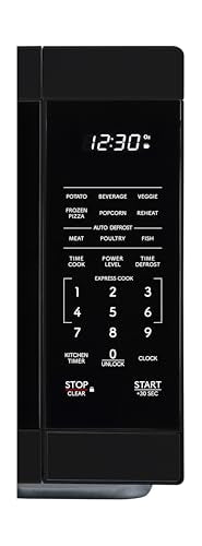 Sharp SMC1161KB 1.1 cu. ft. 1000W Black Countertop Microwave Oven