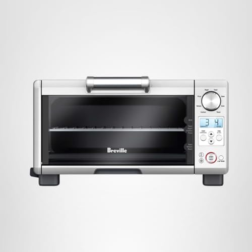 Breville BOV450XL Mini Smart Countertop Oven and Toaster Oven, Small, Brushed Stainless Steel