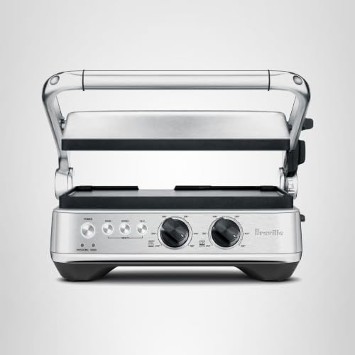 Breville BGR700BSS Sear and Press Grill, Brushed Stainless Steel