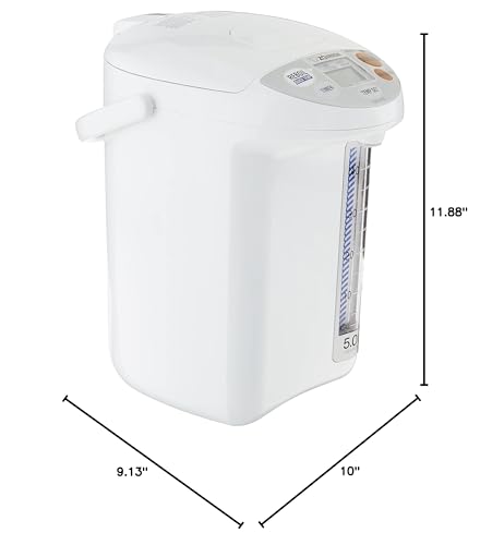 Zojirushi CD LFC50 Micom Water Boiler and Warmer, 5.0l, 169 Oz (White)