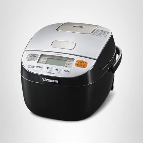 Zojirushi 612252-NL-BAC05SB Micom Rice Cooker and Warmer, Silver Black