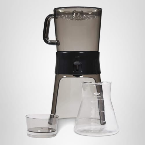OXO Good Grips Cold Brew Coffee Maker 32 oz, Iced Coffee Maker with Carafe, Brews Cold Brew Concentrate