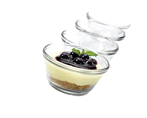 Anchor Hocking 6-Ounce Glass Custard Cups, Set of 4
