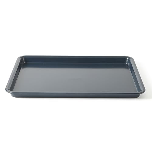 Calphalon Legacy 10-Pieces Nonstick Bakeware Set PFOA-Free, Baking Sheet Set, Baking Pans Set, Carbon Steel Bakeware Pans Collection, High-Heat Oven Safe, for Cookies, Cakes, and Muffins -Navy Blue
