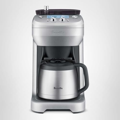 Breville BDC650BSS Grind Control Coffee Maker With Grinder, Brushed Stainless Steel, Thermal Carafe