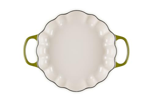 Le Creuset Enameled Cast Iron Figural Pumpkin Braiser, 2.75 qt., Olive