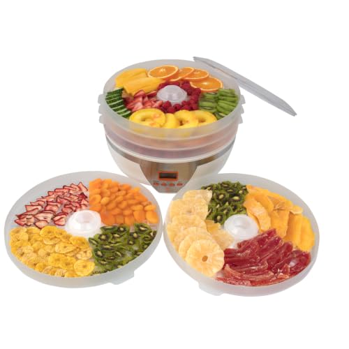 MasterChef Digital Food Dehydrator w 5 Large Trays and Temperature Controls