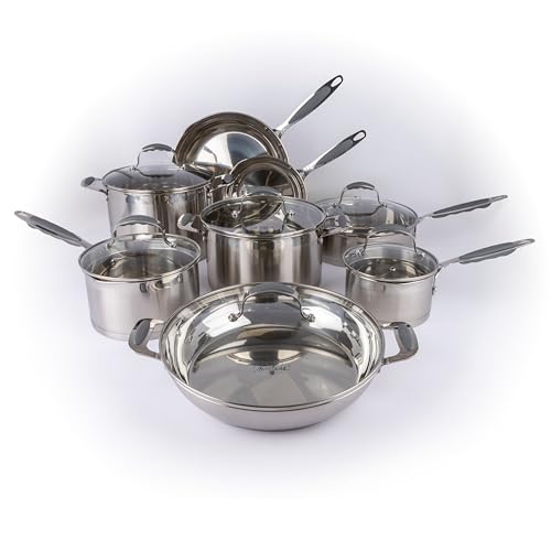 David Burke Stature 10 Quart Stock Pot with Lid