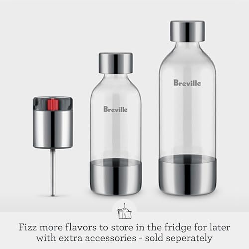 Breville InFizz Fusion Sparkling Drink Carbonator, Olive Tapenade