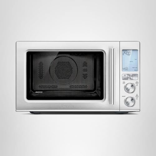 Breville BMO870BSS Combi Wave 3-in-1 Microwave, Air Fryer and Convection Oven, Brushed Stainless Steel