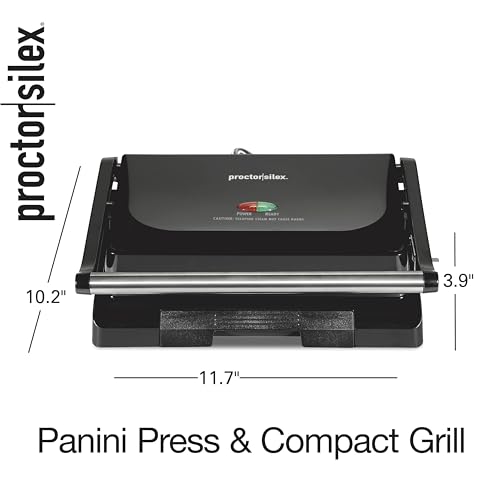 Proctor Silex Panini Press Sandwich Maker Grill & Electric Indoor Grill