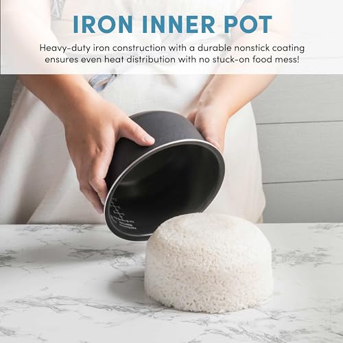 AROMA® Professional 6-Cups (UnCooked) / 3Qt. 360° Induction Rice Cooker & Multicooker (ARC-7606GR)