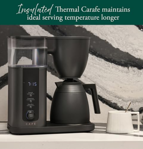 Café Specialty Drip Coffee Maker 10-Cup Thermal Carafe, Hot or Iced, SCA