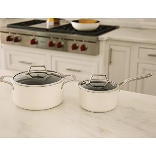 TeChef ValenCera Collection | Ceramic Nonstick Cookware Set, Free of PFAS, PTFE, PFOA, Made in Korea (6-Piece Set)