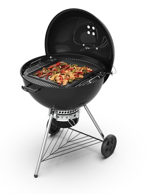 Weber Master-Touch Charcoal Grill and Smoker, 26-Inch, Black