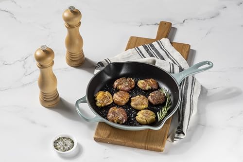 Le Creuset Enameled Cast Iron Signature, 9-Piece Cookware Set, Sea Salt