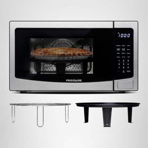 FRIGIDAIRE 1.2 cu ft Microwave, Digital Air Fryer, Convection Oven, Combo-Fry with XL Capacity, Stainless Steel Finish