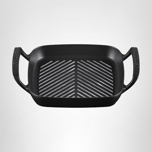 Le Creuset Alpine Outdoor Collection Enameled Cast Iron Square Grill Pan, 10.25"