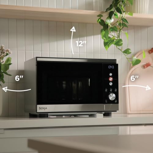 Ninja® Crispi™ Microwave & Air Fryer with FusionCrisp, Silver, MW101