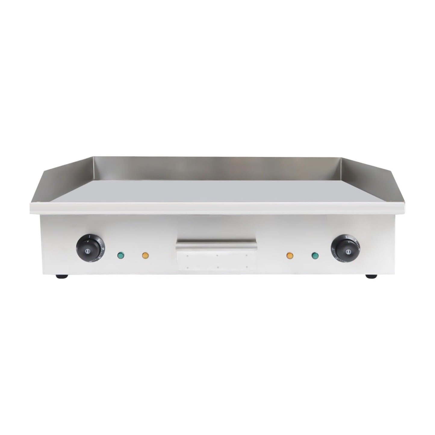 3000W Commercial Electric Countertop Griddle, 28"Cooktop Flat Top Grill Hot Plate,Iron Flat Top Stove Grill Dual Control Temperature 122°F-572°F Teppanyaki Machine Electric Grills Cooking