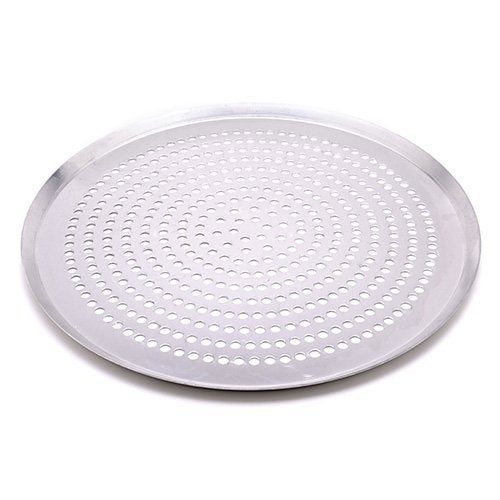 American Metalcraft CAR18-SP Pizza Pan - Superperf 18" Top Outside Diam, 17" bottom diam