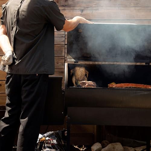 Bear Mountain All Natural Wood Pellets for Smoker, Grill & BBQ, 40 Lbs, Cherry - Premium Hardwood Barbecue Pellet Accessories for Indoor and Outdoor Grilling