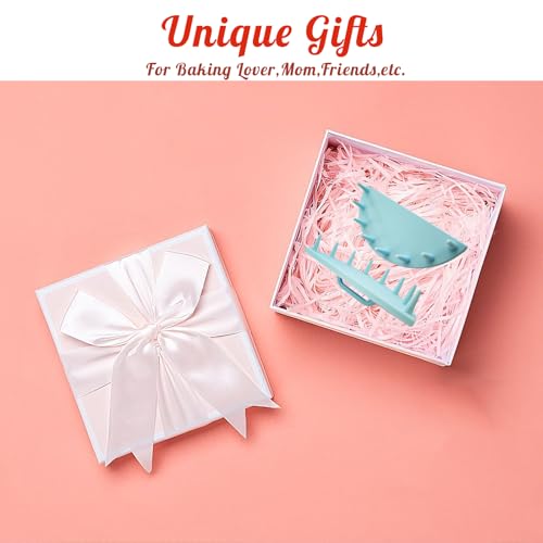 3 PCS Cake Arch Guide Tools,Ruffle Piping Guide,for Evenly Spaced Piping for 4"-12" Cakes,Cake Swag Marker Tool,Cake Decoration Tools & Making Supplies(Style 1)