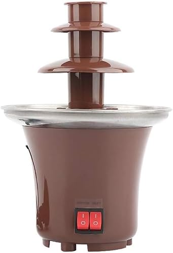 MINI Chocolate Fountain Machine Small Electric Chocolate Fondue Fountain Machine for Party for Candy Butter Cheese
