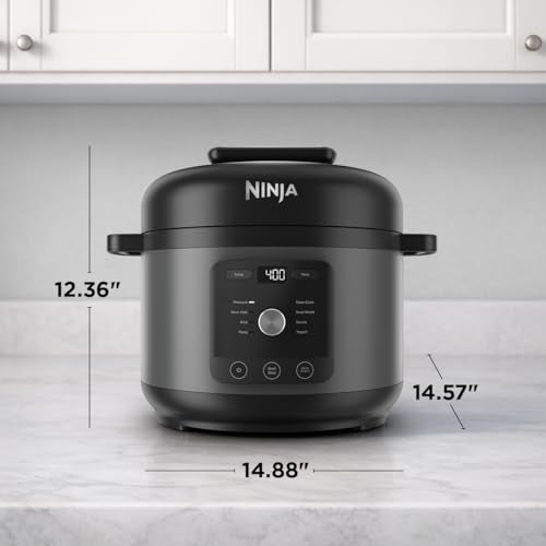 Ninja® HyperHeat™ 9-in-1 Pressure Cooker, 6.5-qt, Dark Gray, PC201GY
