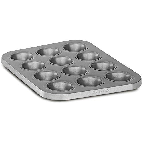 KitchenAid Professional 5-Piece Bakeware Nonstick Baking Set Square,Loaf,Cake 12-Cavity Muffin Jelly Roll Pan