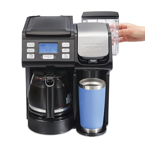 Hamilton Beach FlexBrew Trio 2-Way Drip & Single Serve Coffee Maker