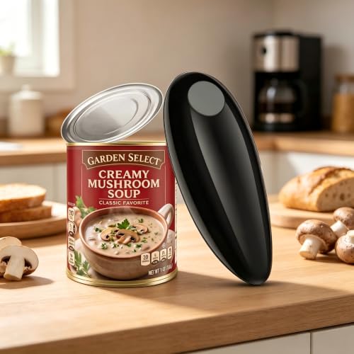 yakbins Electric Can Opener, Automatic, Hands Free, Smooth Edge, Food-Safe, Effortless Everyday Use