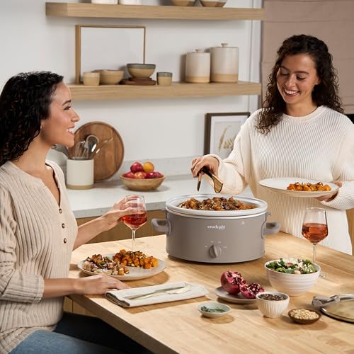 Crock-Pot® Design Series 6-Quart Manual Slow Cooker, Alpaca Brown