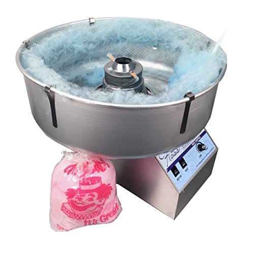 Classic Floss COMMERCIAL Cotton Candy Machine with Metal Bowl - For Professional Concessions