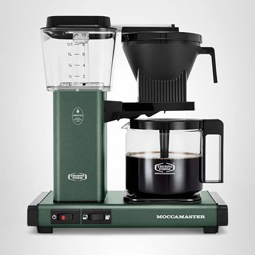 Technivorm Moccamaster 53923 KBGV Select 10-Cup Coffee Maker, Juniper, 40 ounce, 10-Cup, 1.25L