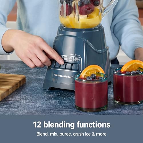 Hamilton Beach Power Elite Blender For Smoothies With Wave Action System