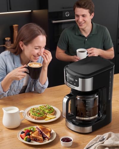AIRMSEN Drip Coffee Maker 12-Cup Programmable