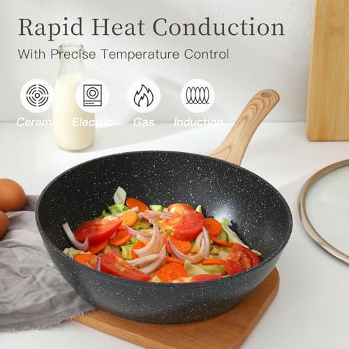 16PCS Pots and Pans Set Non Stick Cookware Set Nonstick with Cooking Set