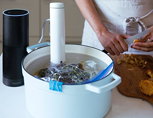 ChefSteps 4186JW120B Joule Sous Vide, 1100 Watts, All White, 11 x 1.9 x 1.9"