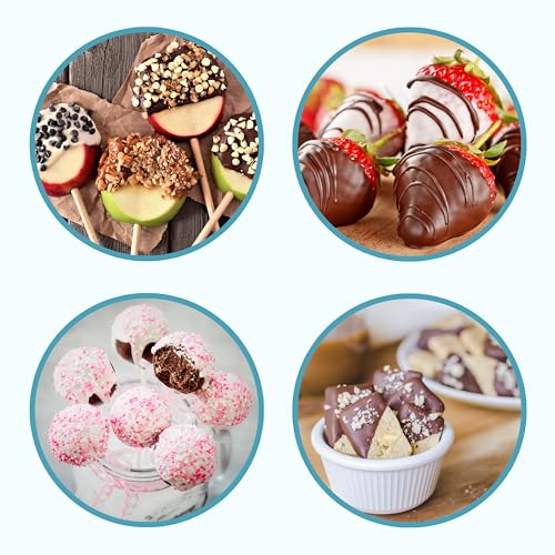 Nostalgia Electric Fondue Party Set – 10 oz Melting Pot, 4 Roasting Forks, & Detachable Serving Tray – Melted Cheese, Chocolate, or Dessert – Perfect for Gifts, Parties, Date Night – Black