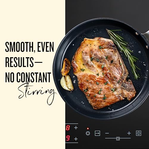 Alva Maestro 9-Piece Ceramic Nonstick Cookware Set – Free of PFAS, PTFE, & PFOA, Non-Toxic Pots & Pans + Lids – Induction & Oven Safe (400°F), Easy Clean Ceramic Coated Aluminum Kitchen Cookware Set