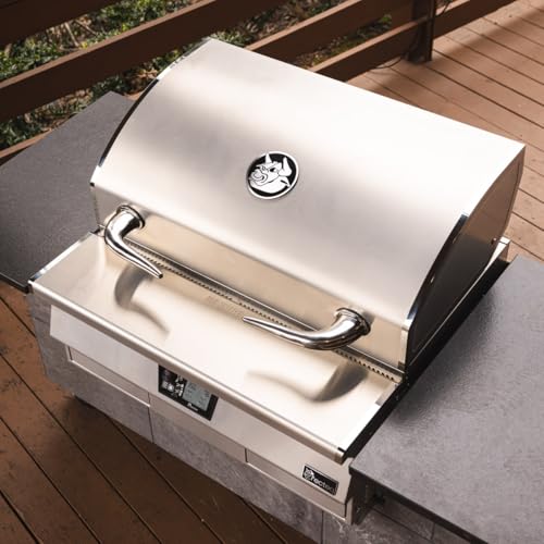 recteq E-Series Built-In 1300 Pellet Smoker Grill, Wi-Fi-Enabled Outdoor Grills & Smokers, Electric Pellet Grill with 1300 Sq In Cook Space