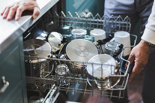 Farberware Classic Series Stainless Steel Stock Pot with Lid, 8-Quart, Silver