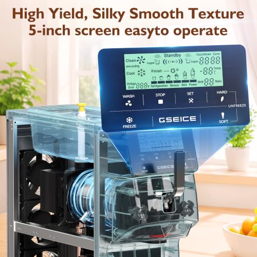 Commercial Soft Serve Ice Cream Maker Machine